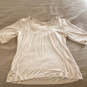 Comfy scoop neck top